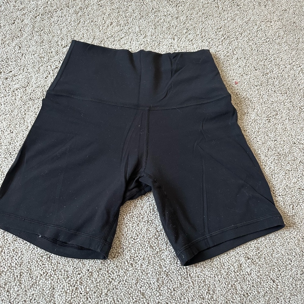 lululemon athletica Black Bike Shorts